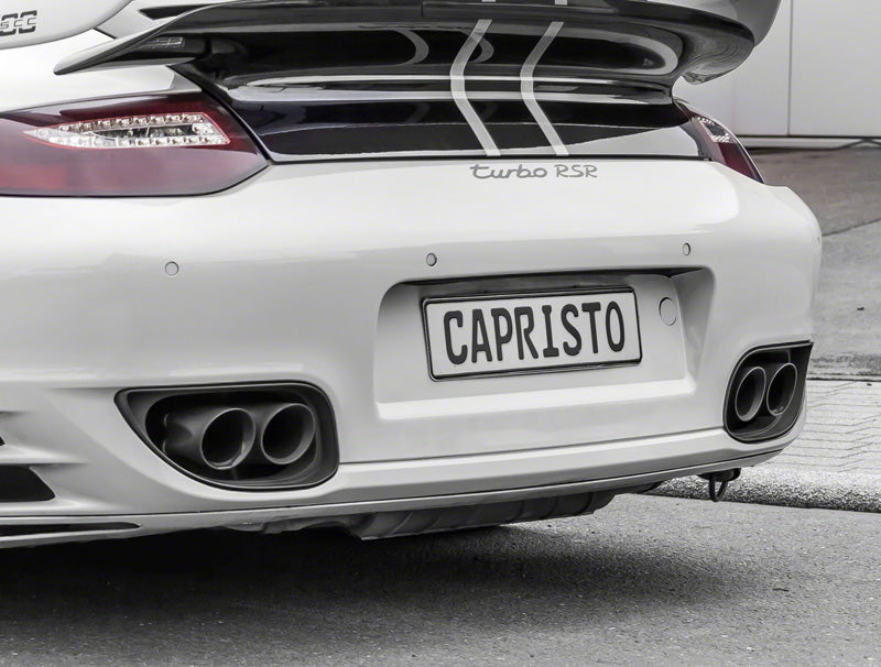 Capristo Porsche 997.2 Turbo/S - Valved Exhaust + Cat Spare Pipes (CES3)