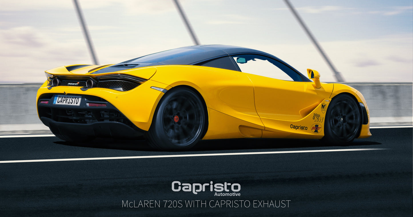 Capristo Mclaren 720S - Valved Exhaust (CES3)