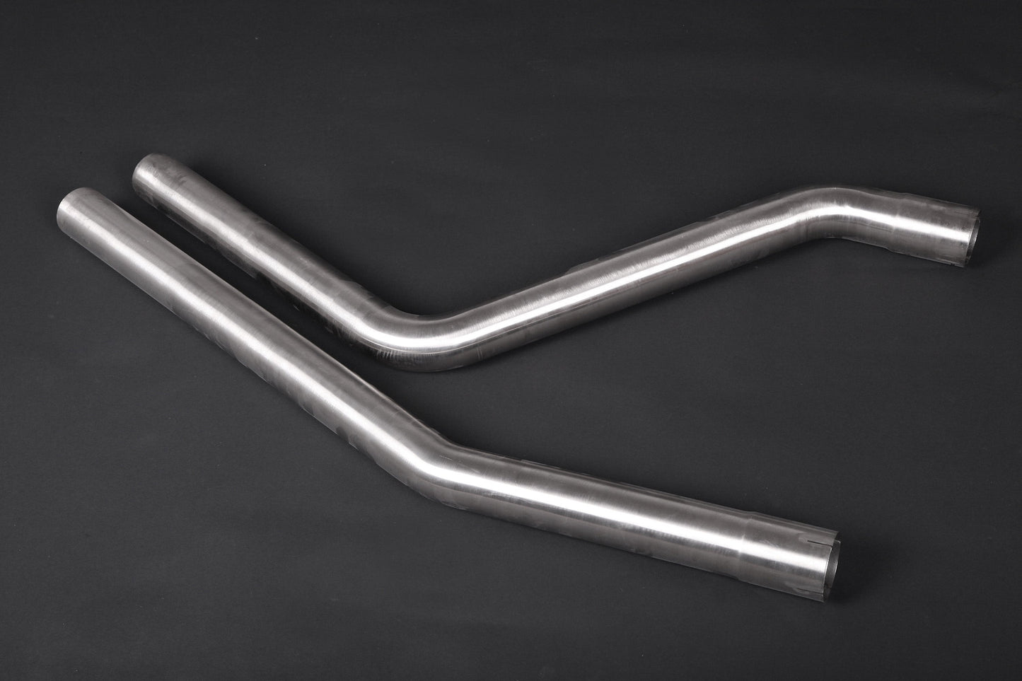Capristo Porsche 536.1/2 Cayenne V8TT - Valved Exhaust, MidSilencer Spares + OEM Tips (OE Actuators)