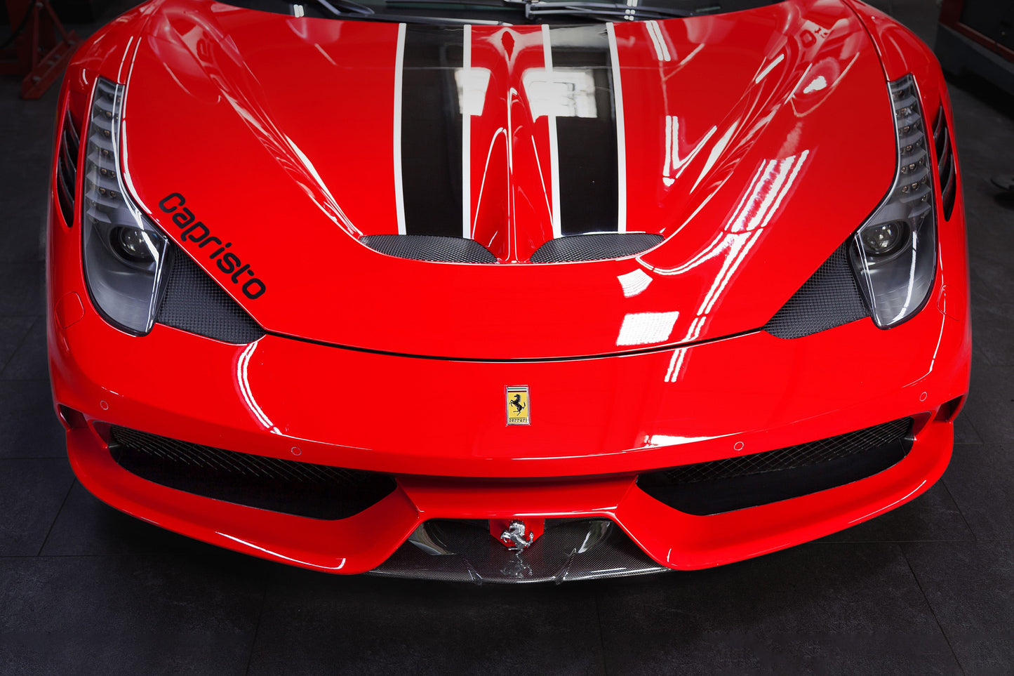 Capristo Ferrari 458 Speciale - Carbon Fiber Air Intake Flaps