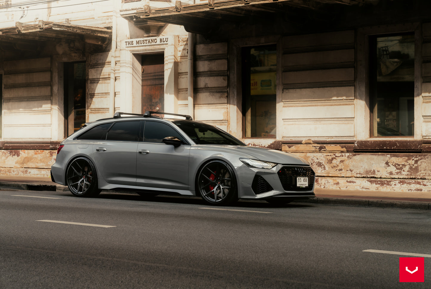 Vossen S21-01 Wheel Set for Audi RS6 / RS7 - 22 Inch - Satin Black
