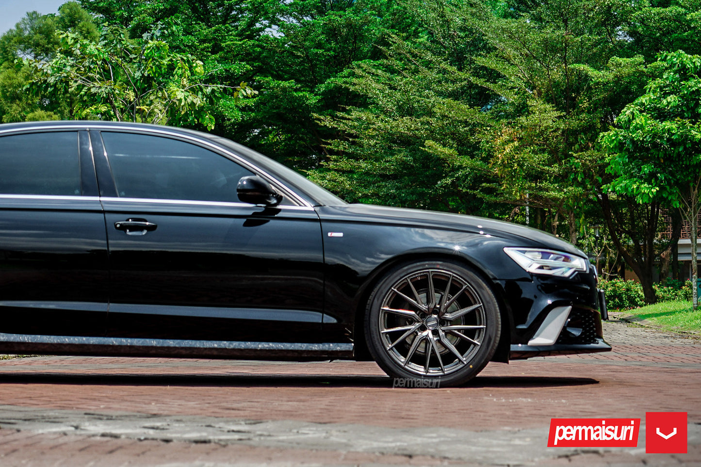 Vossen HF-4T Wheel Set for Audi RS6 / RS7 - 20 Inch - Anthracite