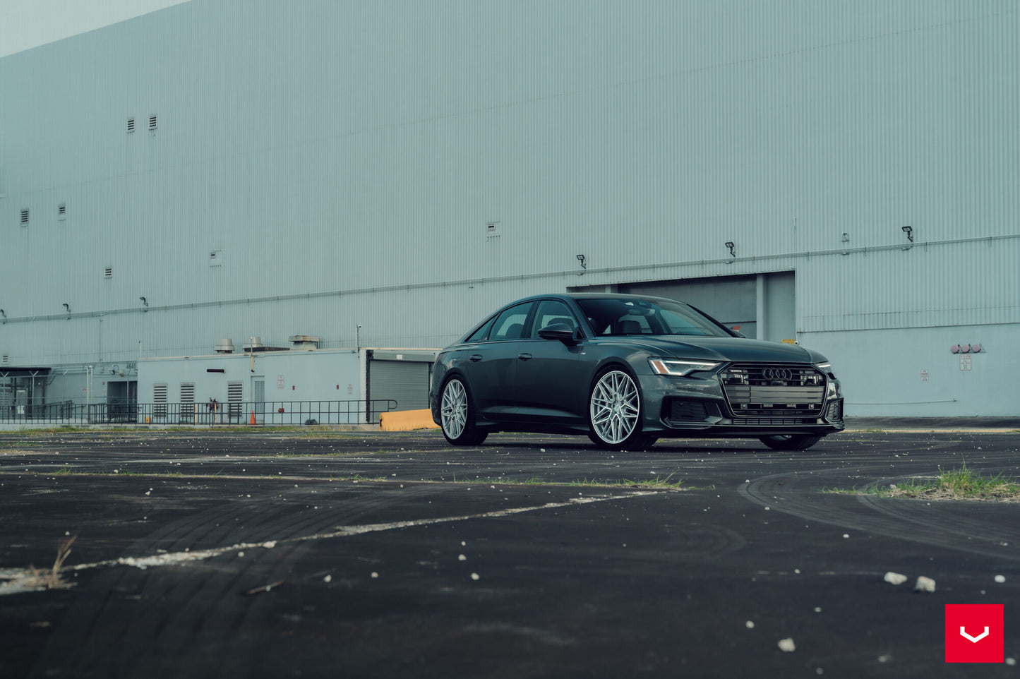Vossen HF-7 Wheel Set for Audi RS6 / RS7 - 21 Inch - Silver Polished