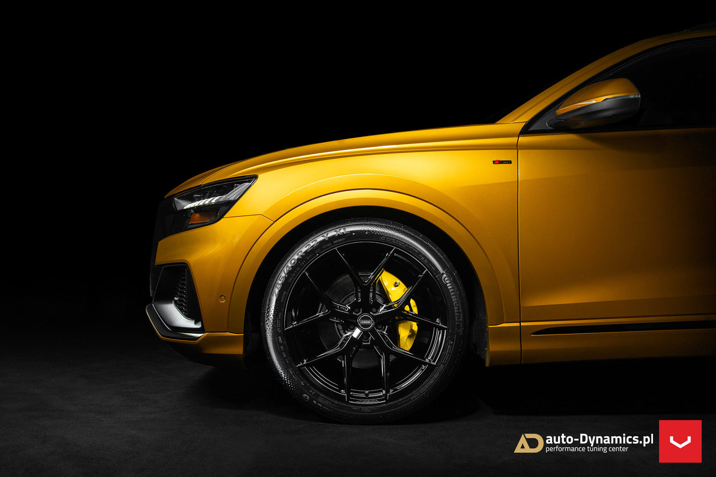 Vossen HF-5 Wheel Set for Audi RS Q8 - 22 Inch - Gloss Black