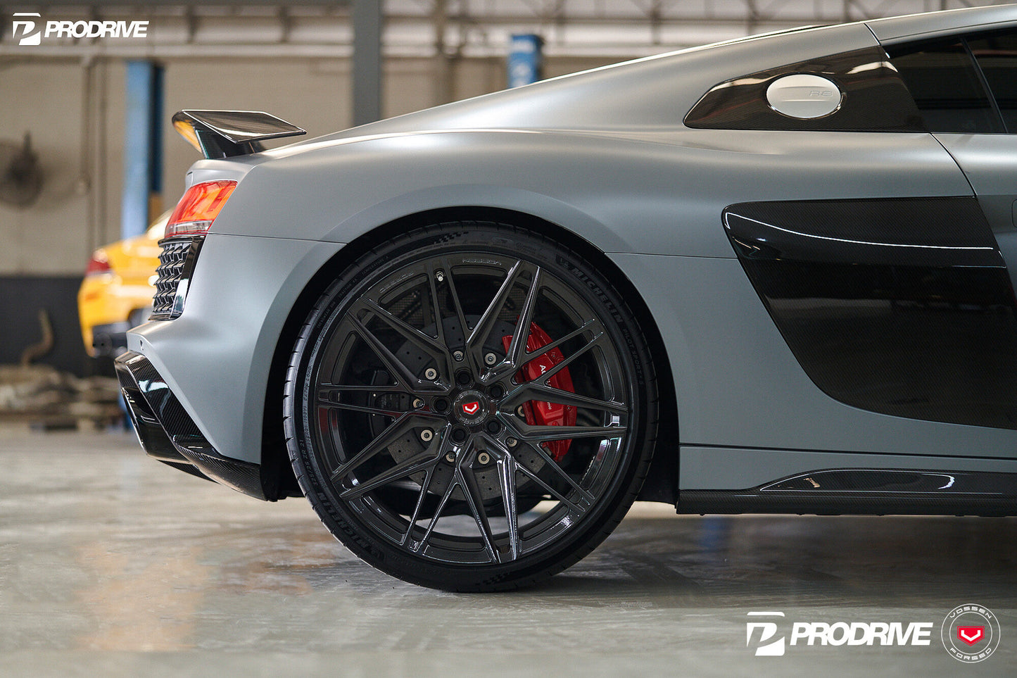 Vossen EVO-5 Wheel Set for Audi R8 - 20 Inch - Gloss Black