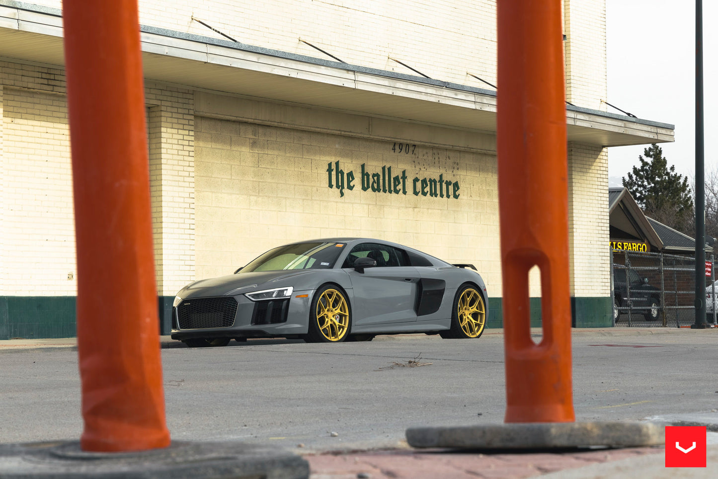 Vossen HF-5 Wheel Set for Audi R8 - 20 Inch - Gloss Gold (discontinued)