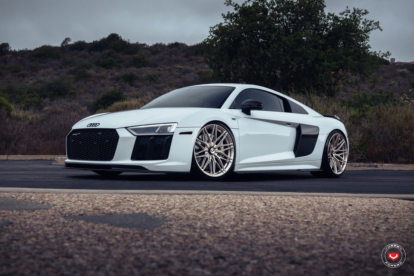 Vossen VPS-4 Wheel Set for Audi R8 - 20 Inch - Patina Gold