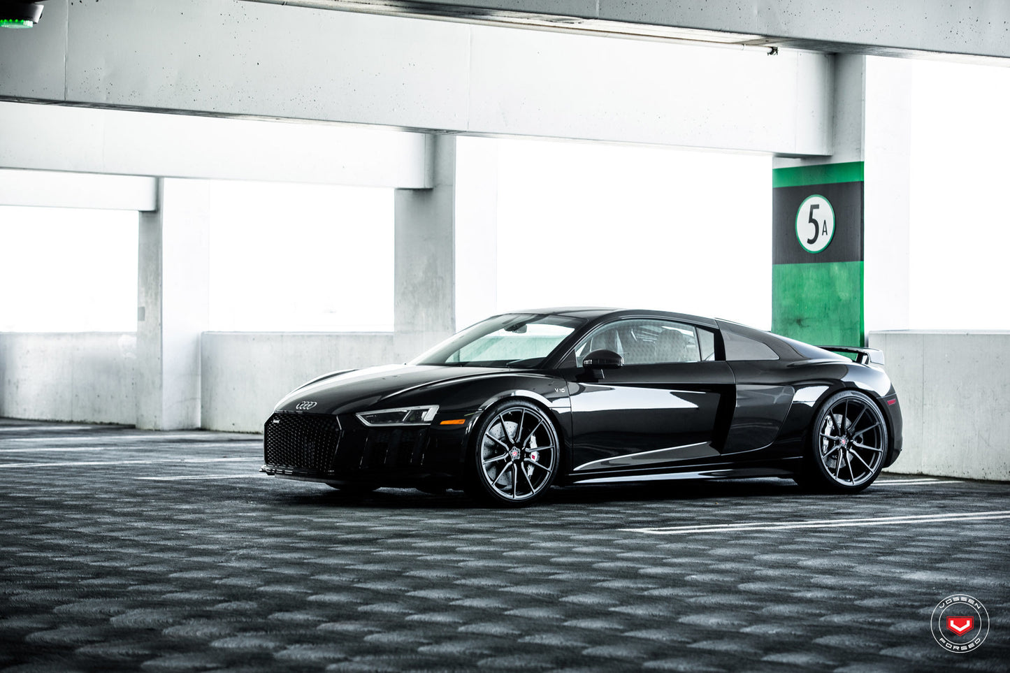 Vossen M-X2 Wheel Set for Audi R8 - Satin Black