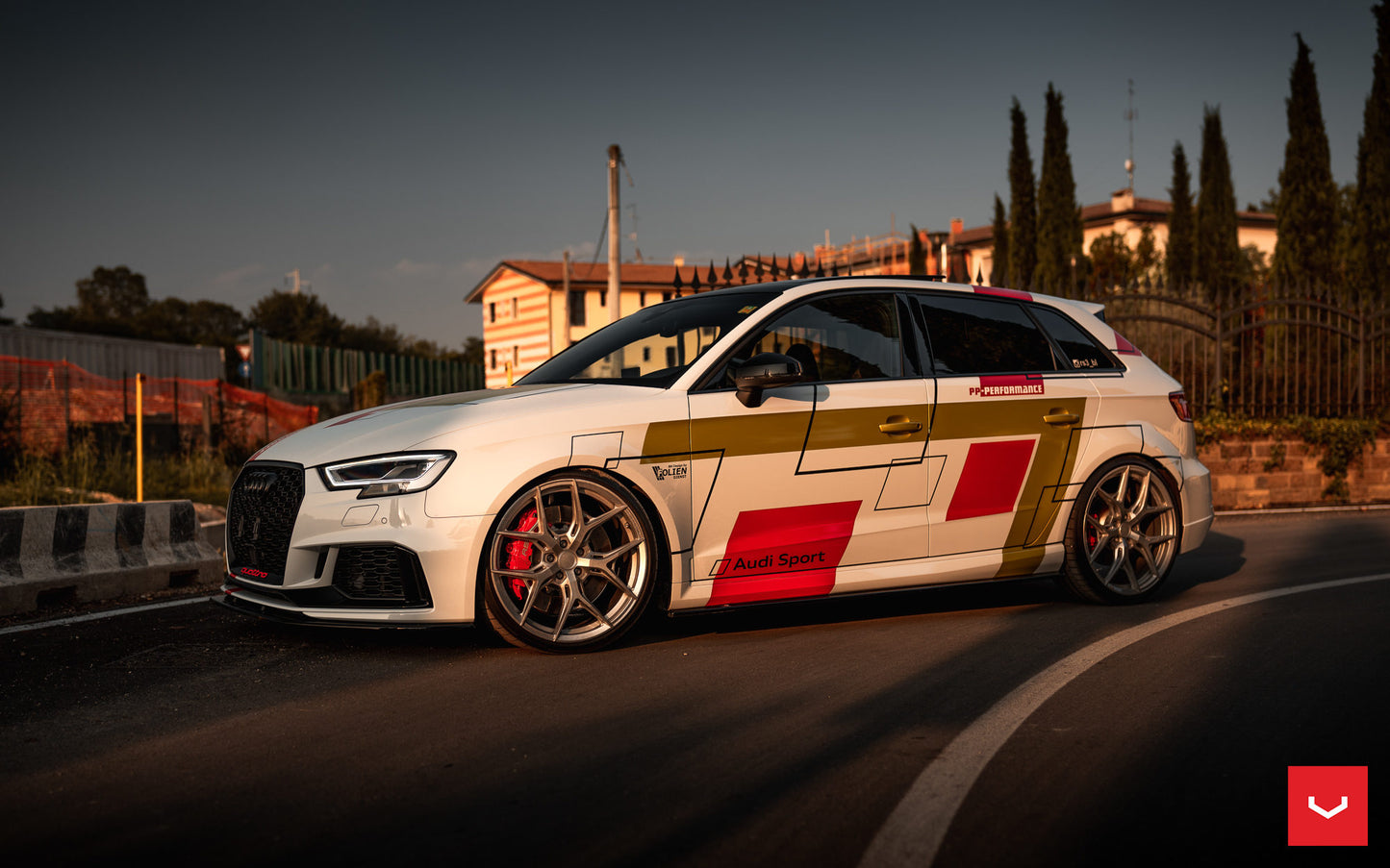 Vossen HF-5 Wheel Set for Audi RS3 - 19 Inch