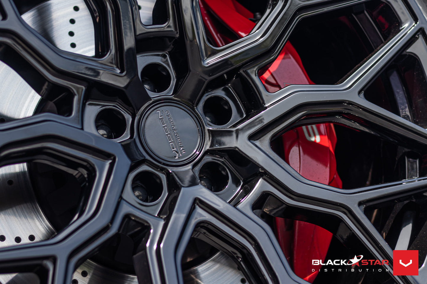 Vossen HF-2 Wheel Set for Audi RS5 - Gloss Black