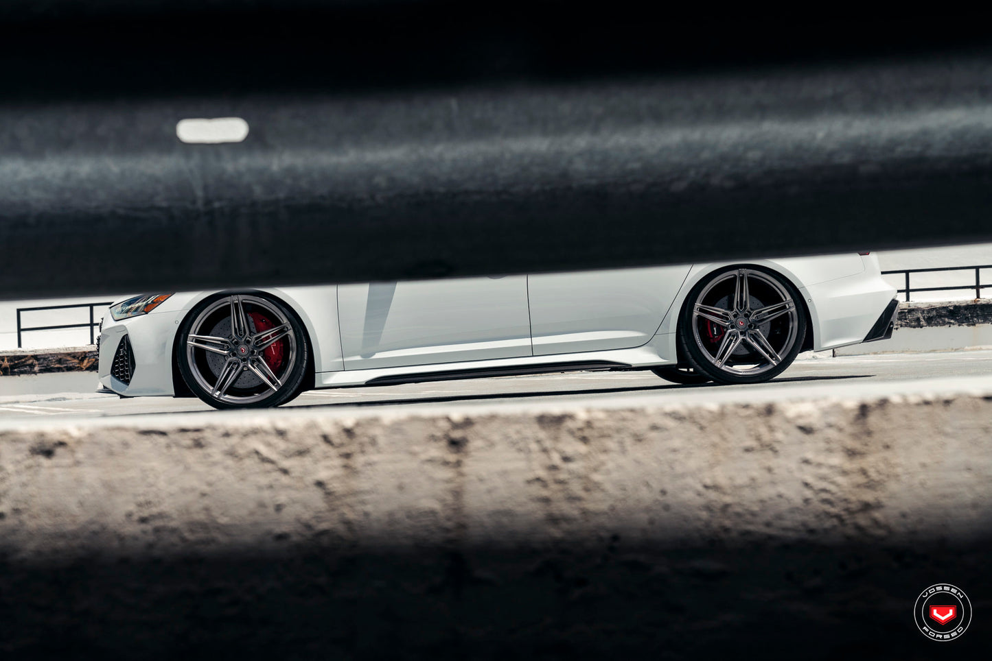 Vossen EVO-1R Wheel Set for Audi RS6 / RS7 - 23 Inch - Dark Smoke