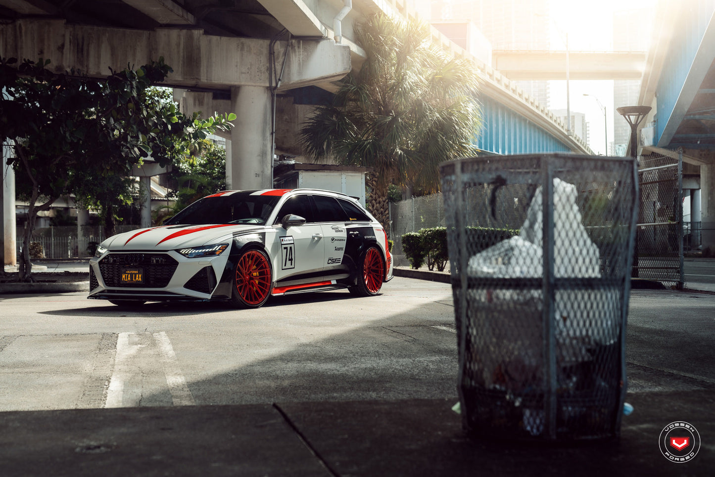 Vossen EVO-6TR Wheel Set for Audi RS6 / RS7 - Scarlet Red