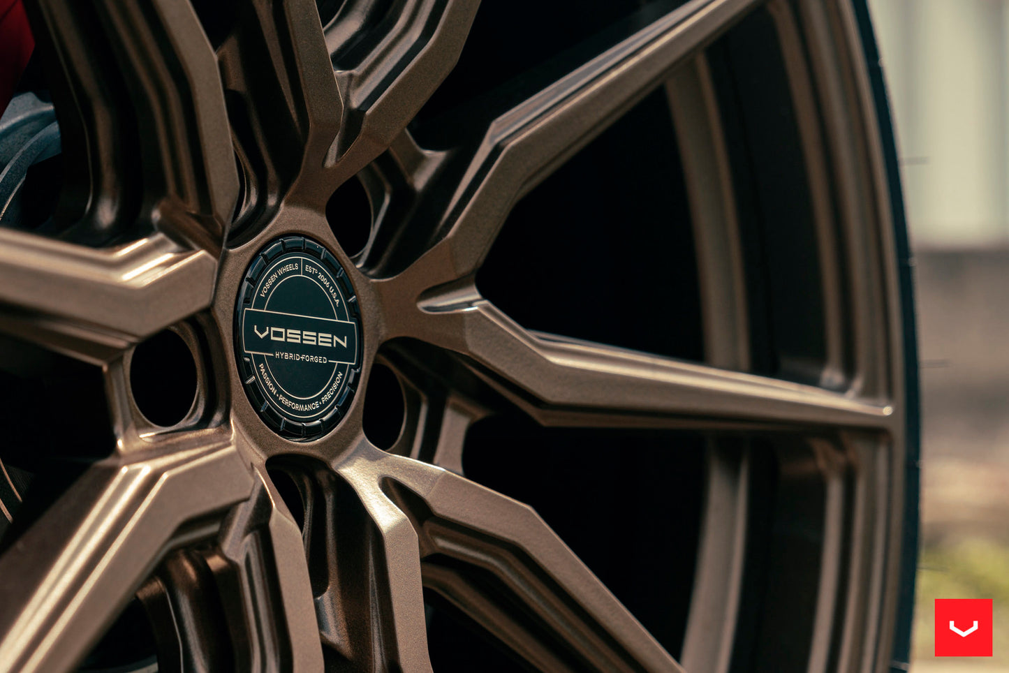 Vossen HF-3 Wheel Set for Audi RS6 / RS7 - 22 Inch - Satin Bronze
