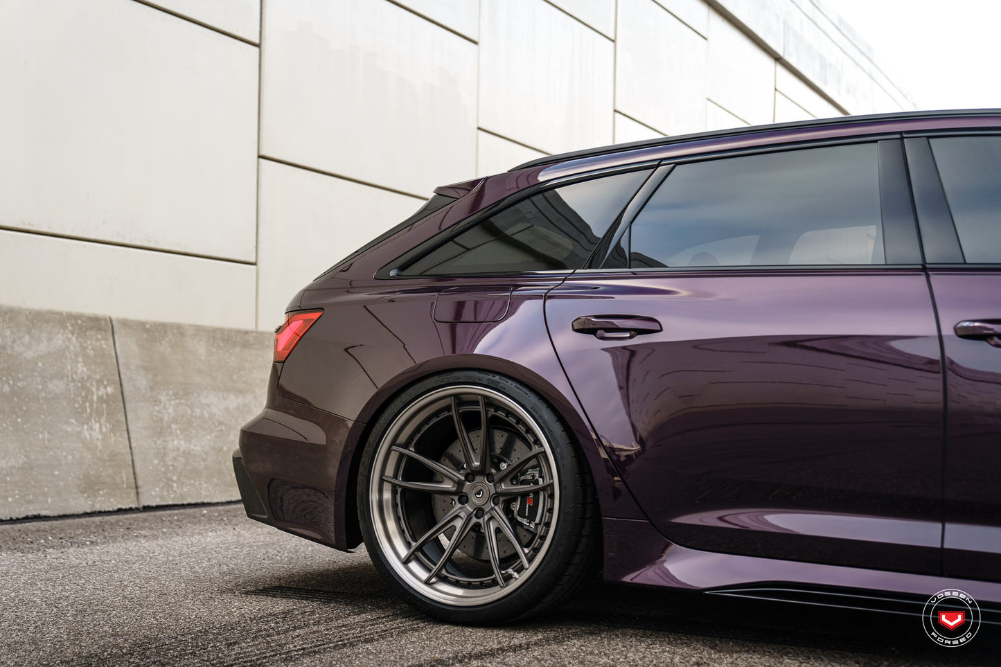 Vossen S17-06 (3-Piece) Wheel Set for Audi RS6 / RS7 - 22 Inch - Stealth Grey