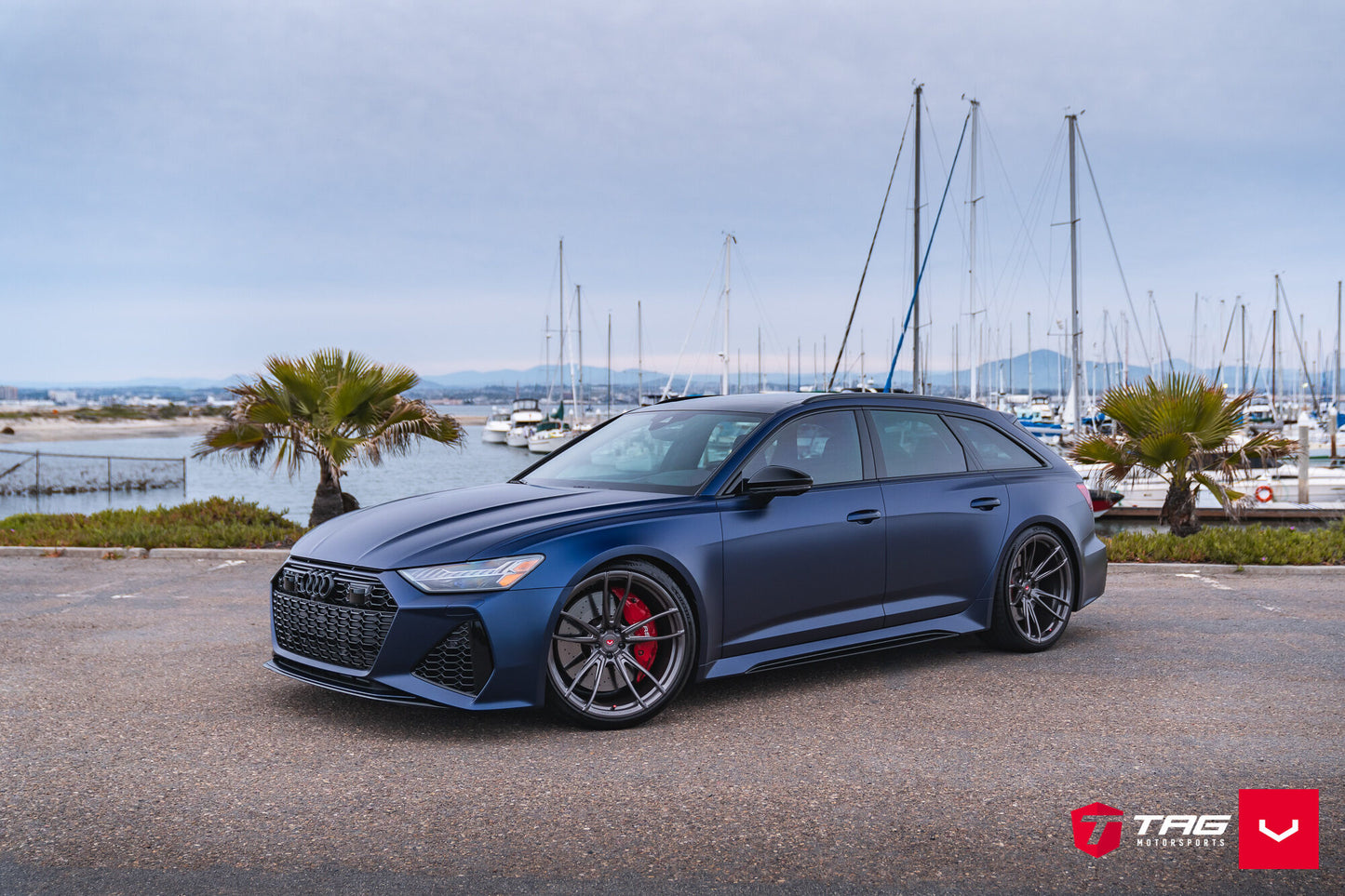 Vossen S17-06 Wheel Set for Audi RS6 / RS7 - 22 Inch - Dark Smoke