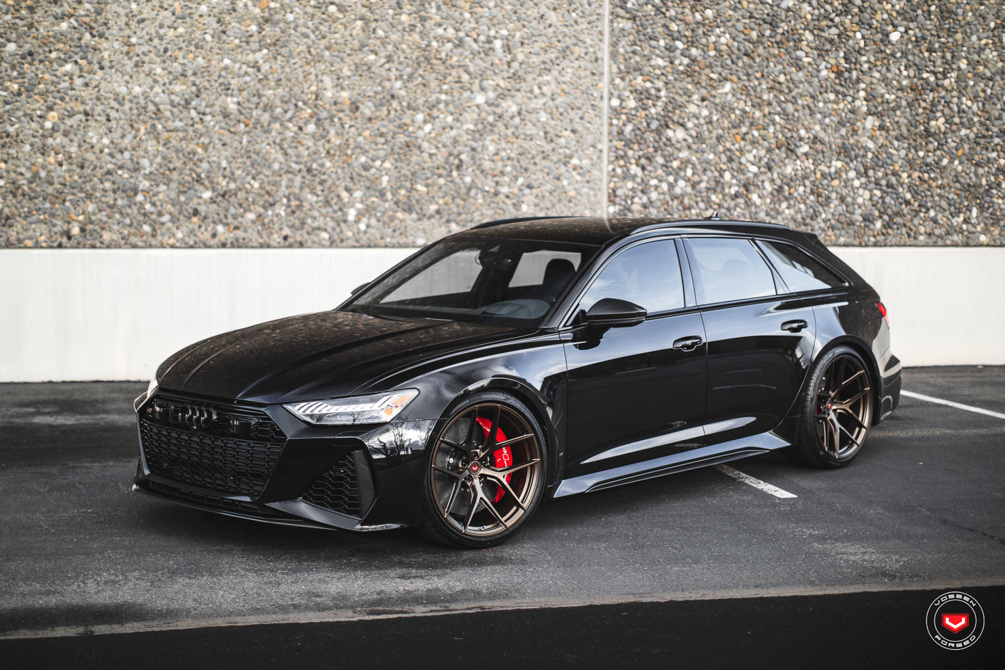 Vossen S21-01 Wheel Set for Audi RS6 / RS7 - 22 Inch - Gloss Bronze