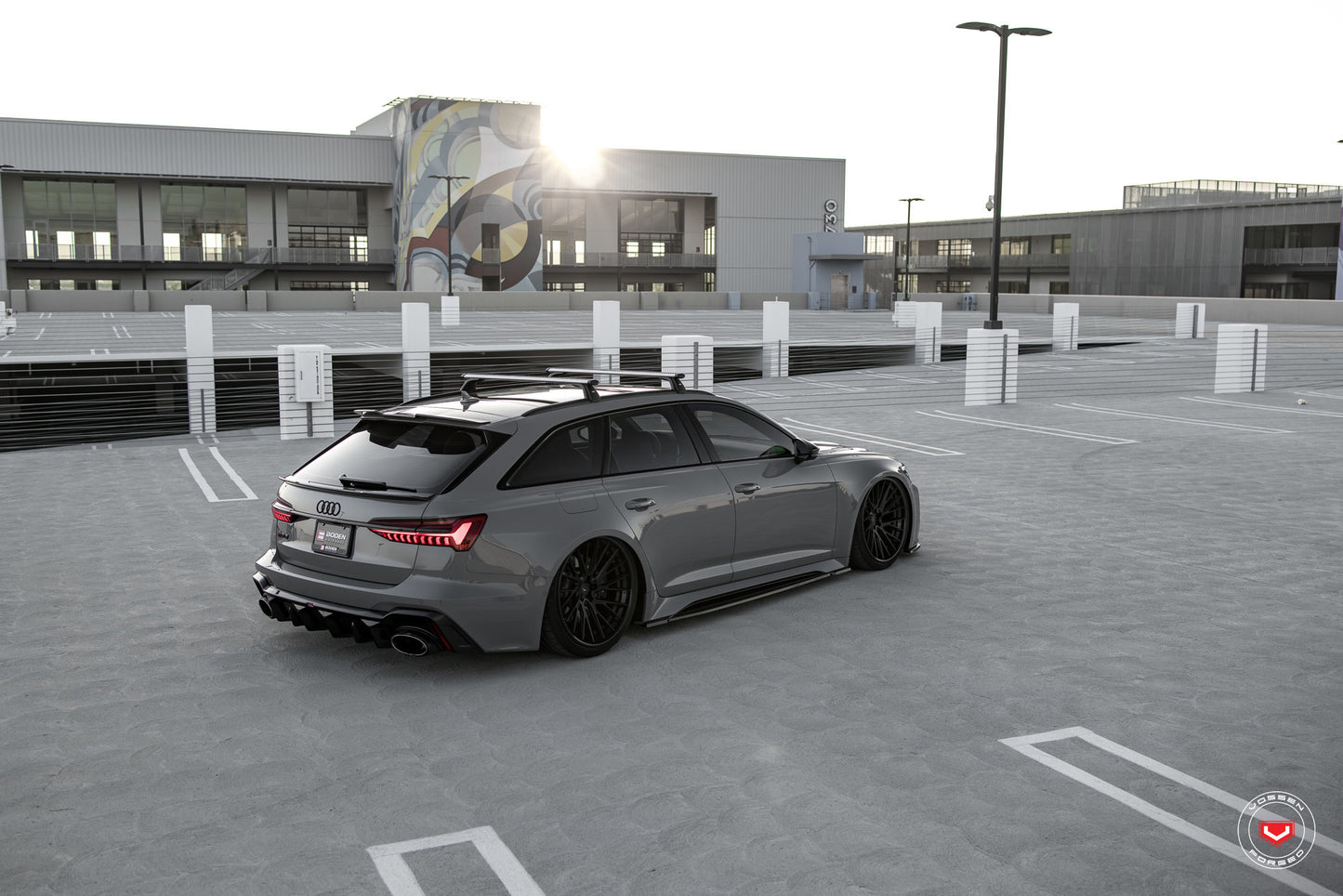 Vossen EVO-6T (3-Piece) Wheel Set for Audi RS6 / RS7 - Satin Black