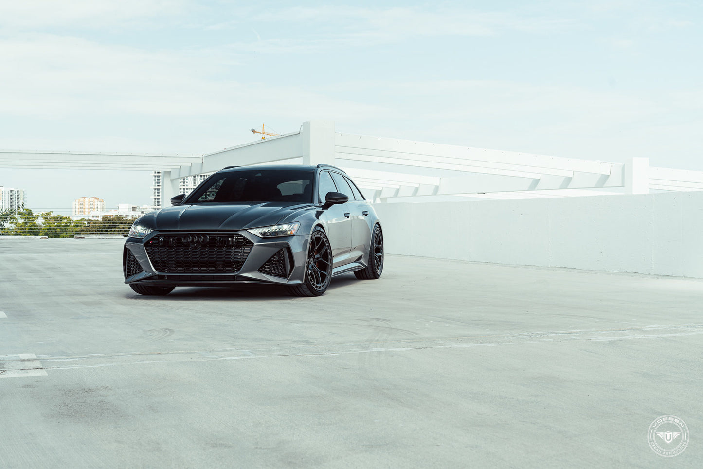 Vossen UV-X Wheel Set for Audi RS6 / RS7 - 22 Inch - Gloss Black