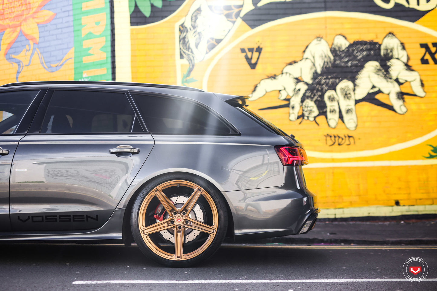Vossen M-X5 Wheel Set for Audi RS6 / RS7 - 21 Inch - Brickell Bronze