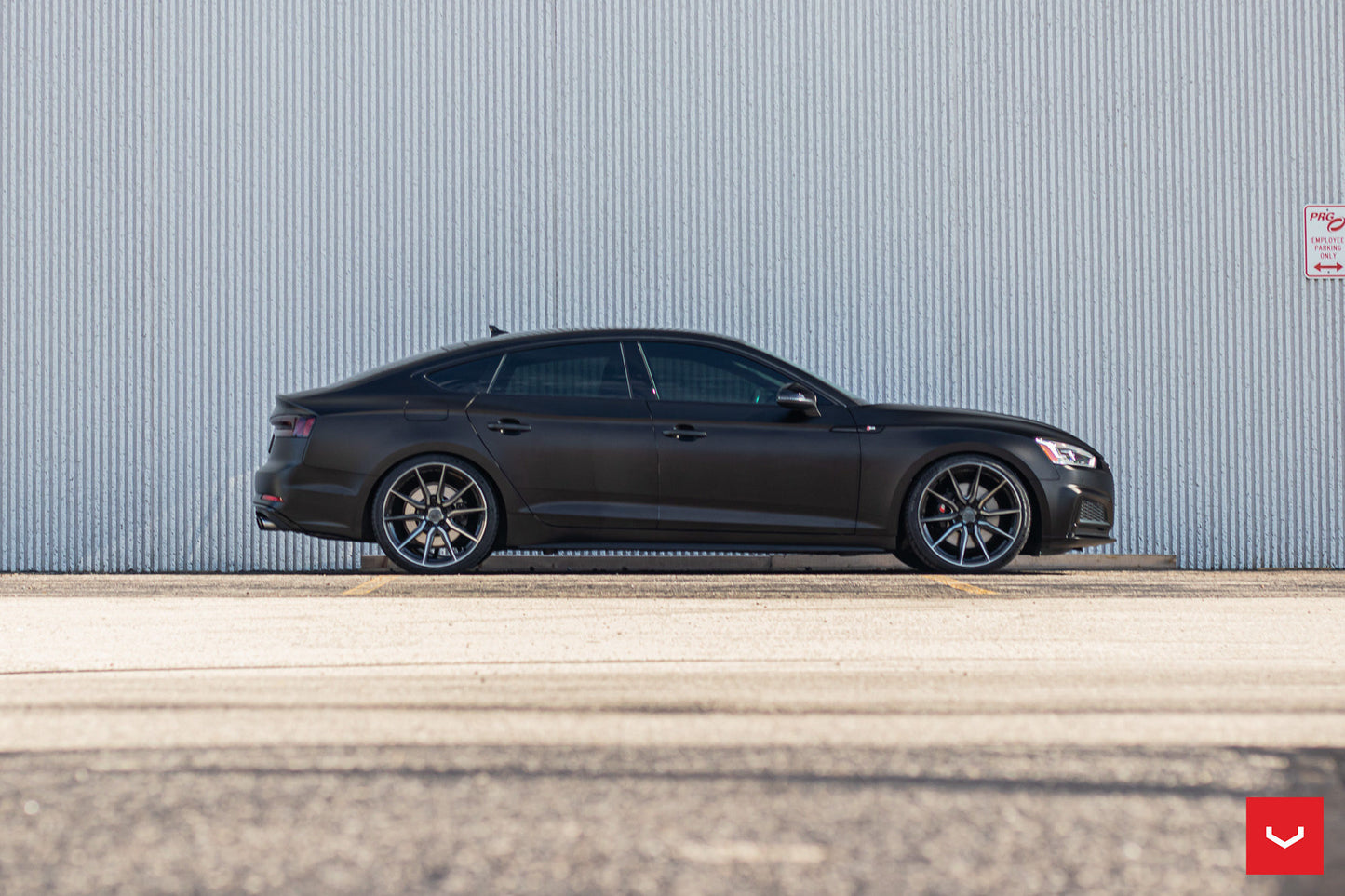 Vossen HF-3 Wheel Set for Audi RS5 - Double Tinted Gloss Black