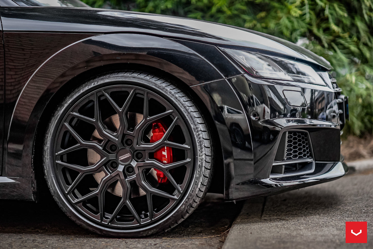 Vossen HF-2 Wheel Set for Audi TT / TTRS - 20 Inch - Satin Black