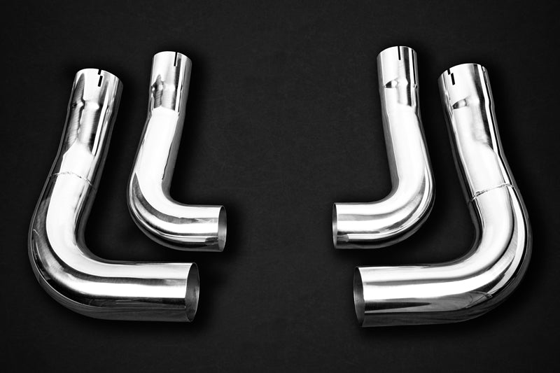 Capristo Audi RSQ8 - Valved Exhaust + MidSilencer Spare - OEM Tips (OE Actuators)