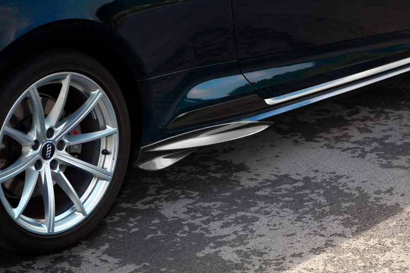 Capristo Audi RS5 (F5) Coupe - Carbon Fiber Side Fins