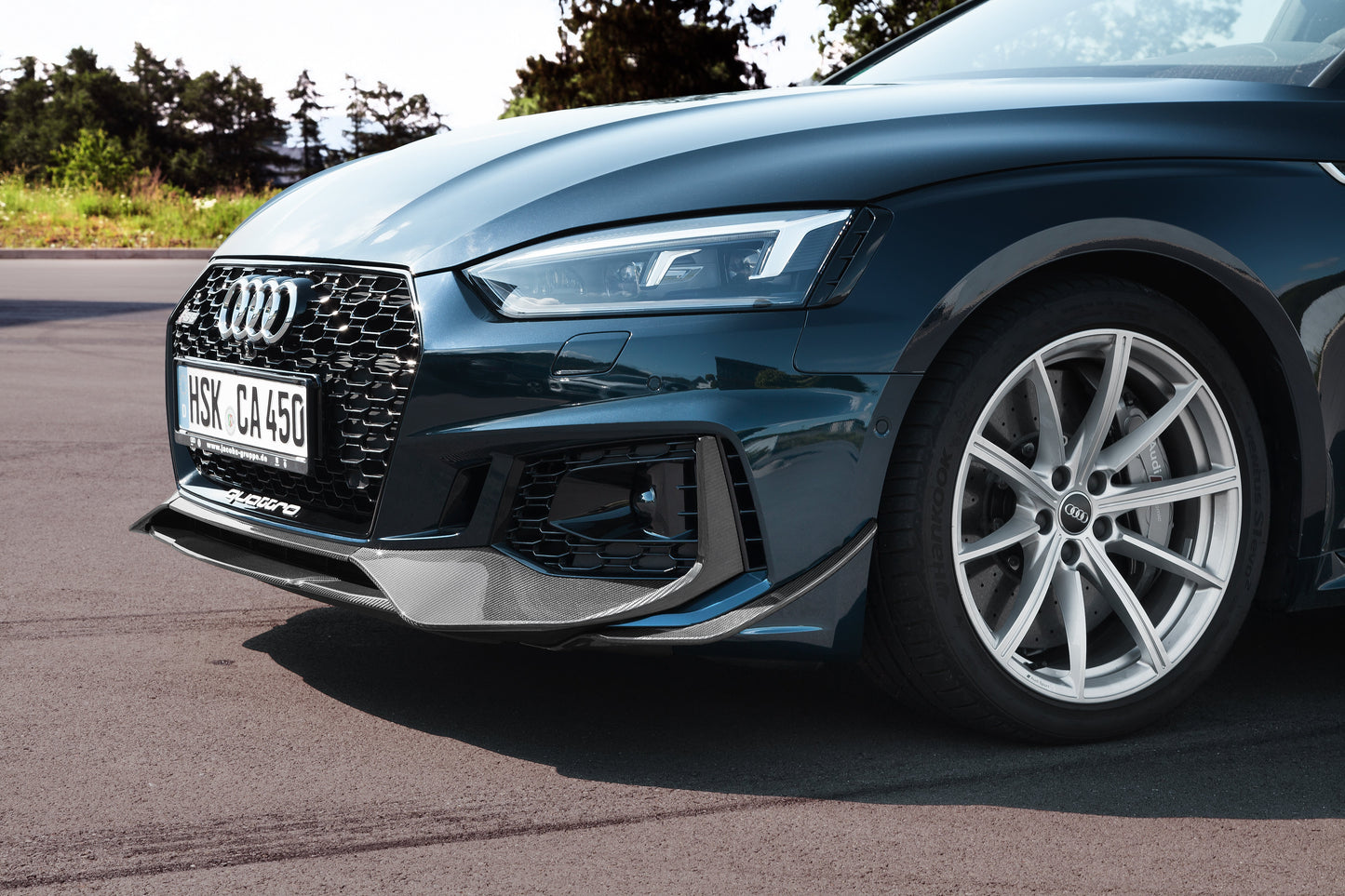Capristo Audi RS4/5 (B9/F5) - Carbon Fiber Front Spoiler