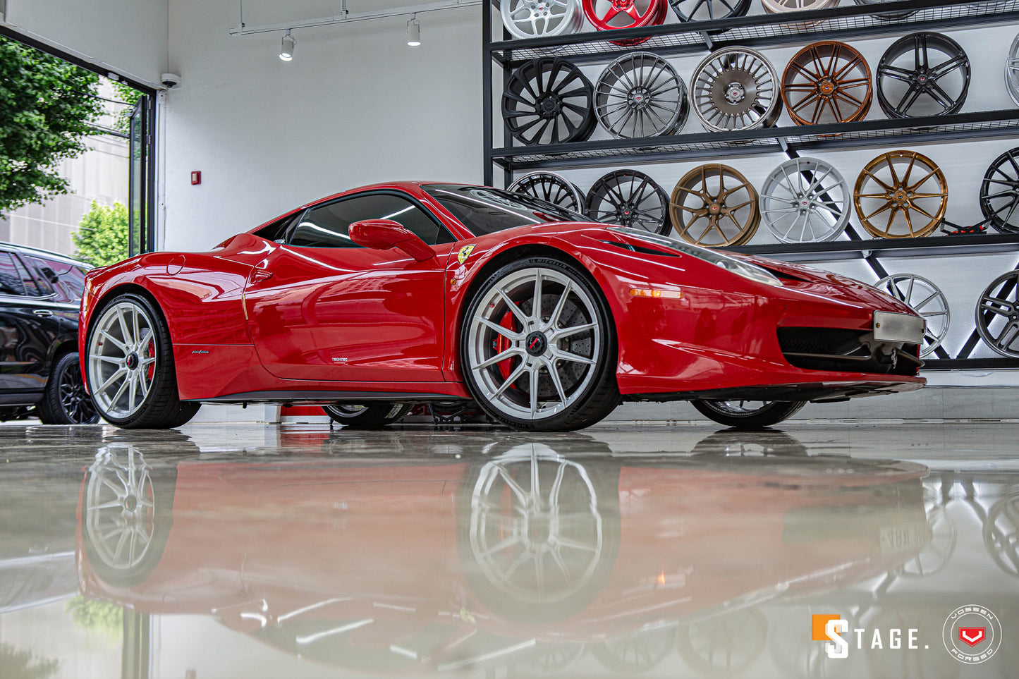 Vossen NF10 Wheel Set for Ferrari 458 - 21 Inch - Gloss Clear