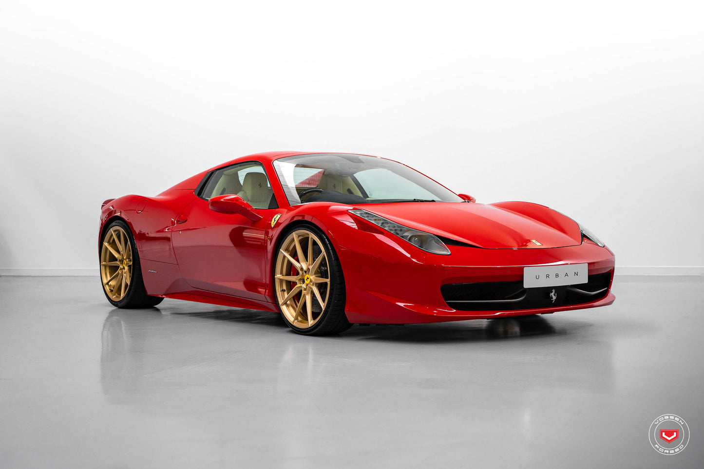 Vossen EVO-2 Wheel Set for Ferrari 458 - Patina Gold