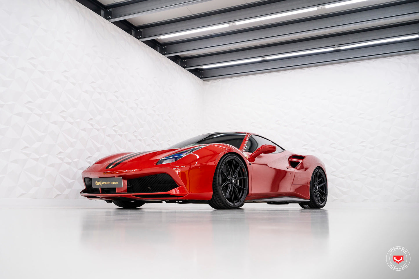 Vossen NF10 Wheel Set for Ferrari 488 - 21 Inch - Satin Black