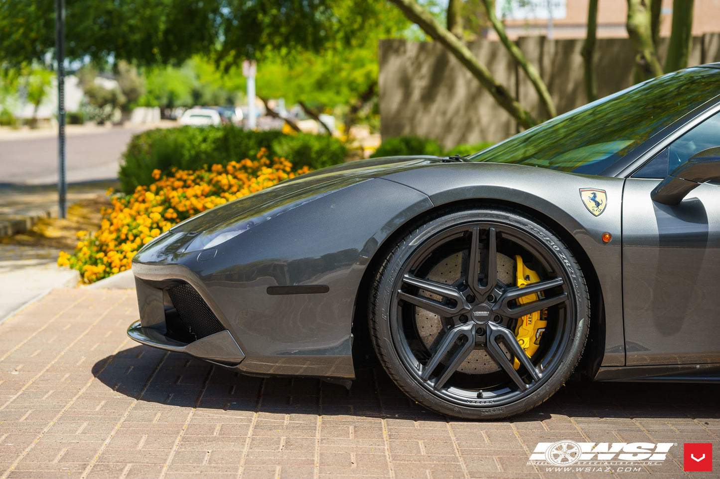 Vossen HF-1 Wheel Set for Ferrari 488 - Satin Black