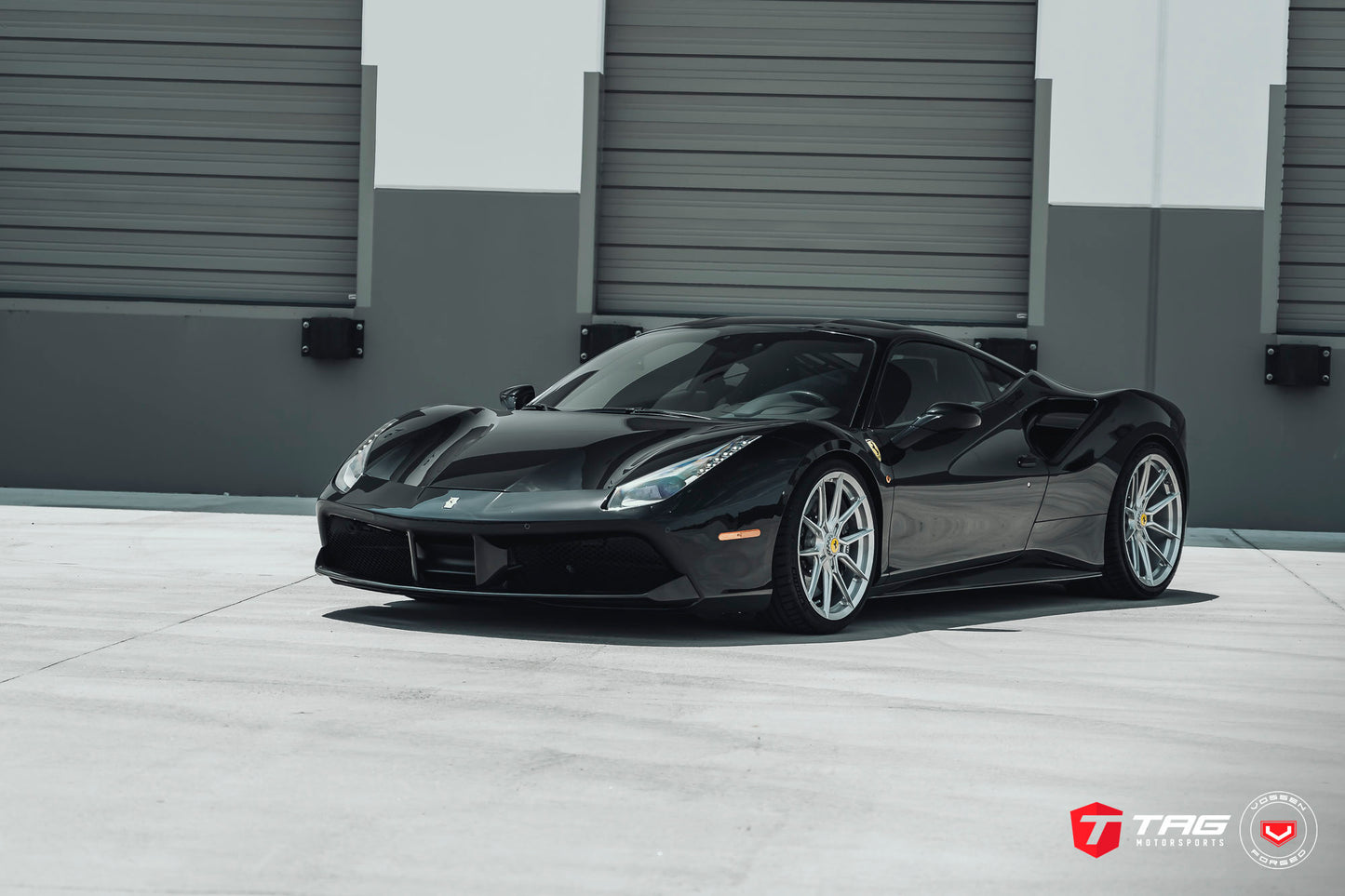 Vossen NF10 Wheel Set for Ferrari 488 - 21 Inch - Gloss Clear