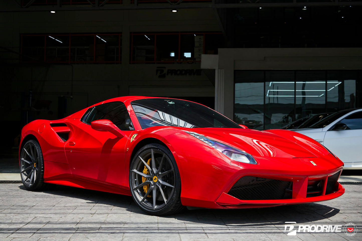 Vossen EVO-2 Wheel Set for Ferrari 488 - 20 Inch - Stealth Grey