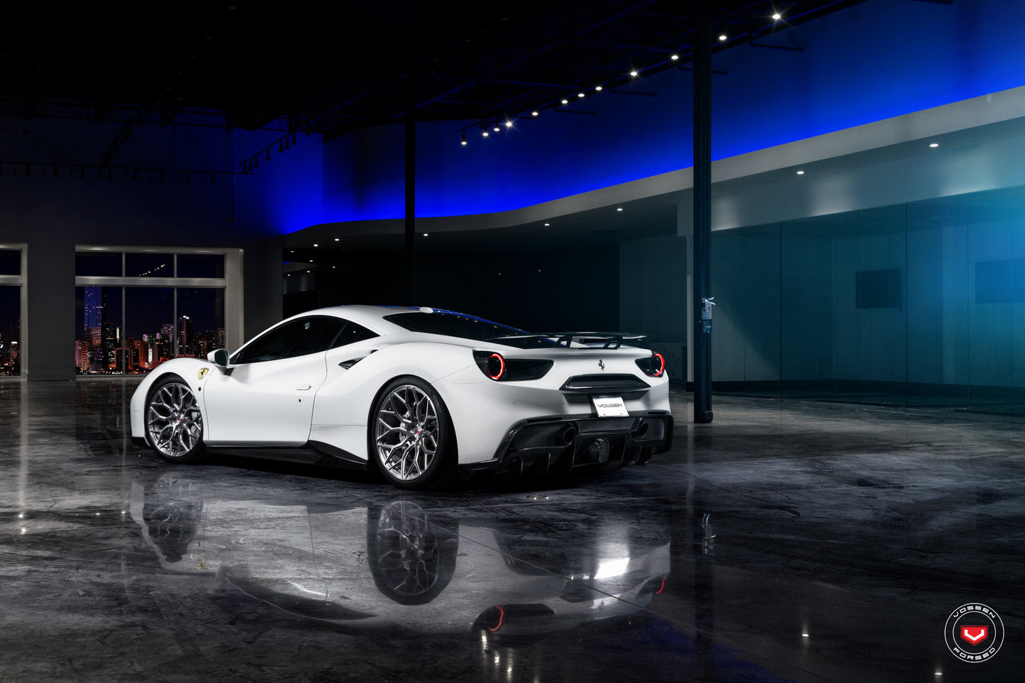 Vossen S17-01 Wheel Set for Ferrari 488 - 20 Inch - Light Smoke