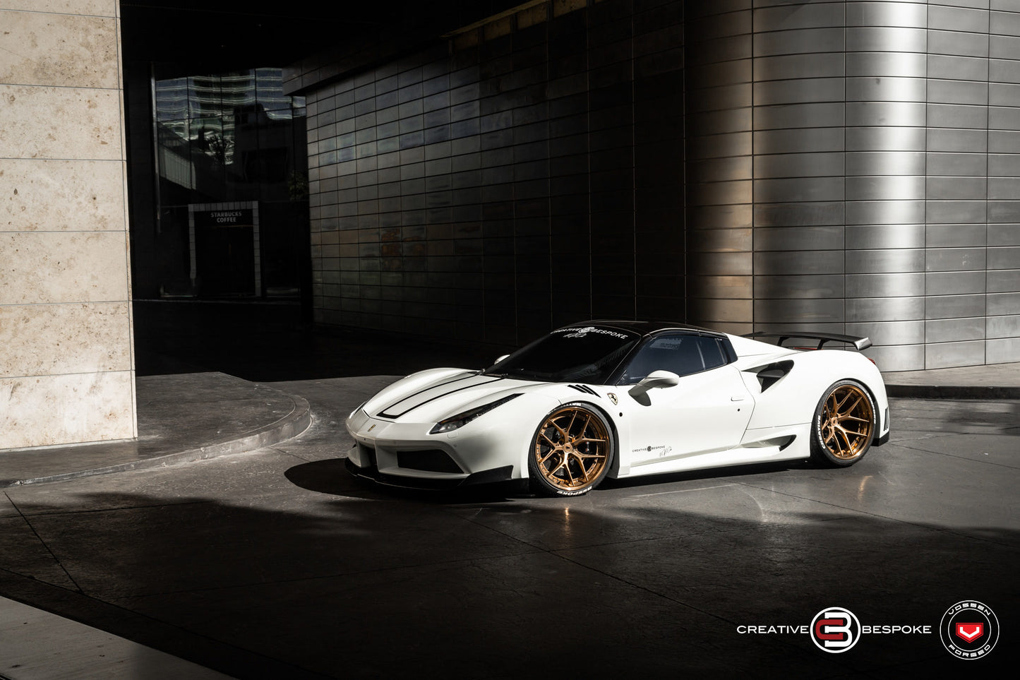 Vossen S21-01 (3-Piece) Wheel Set for Ferrari 488 - 21 Inch