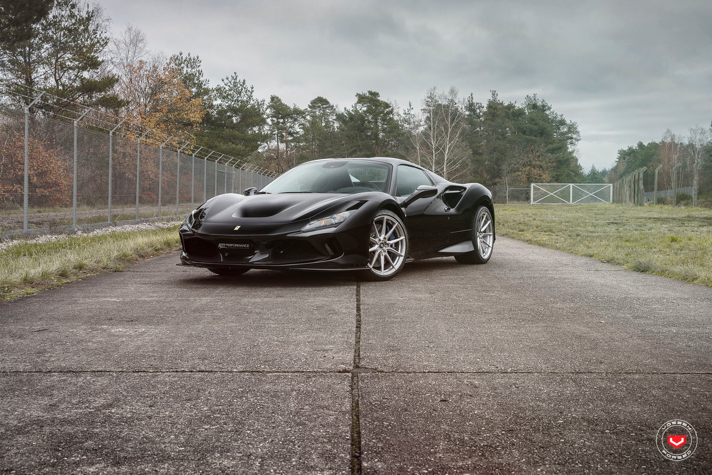 Vossen EVO-2 Wheel Set for Ferrari F8 - 20 Inch - Light Smoke