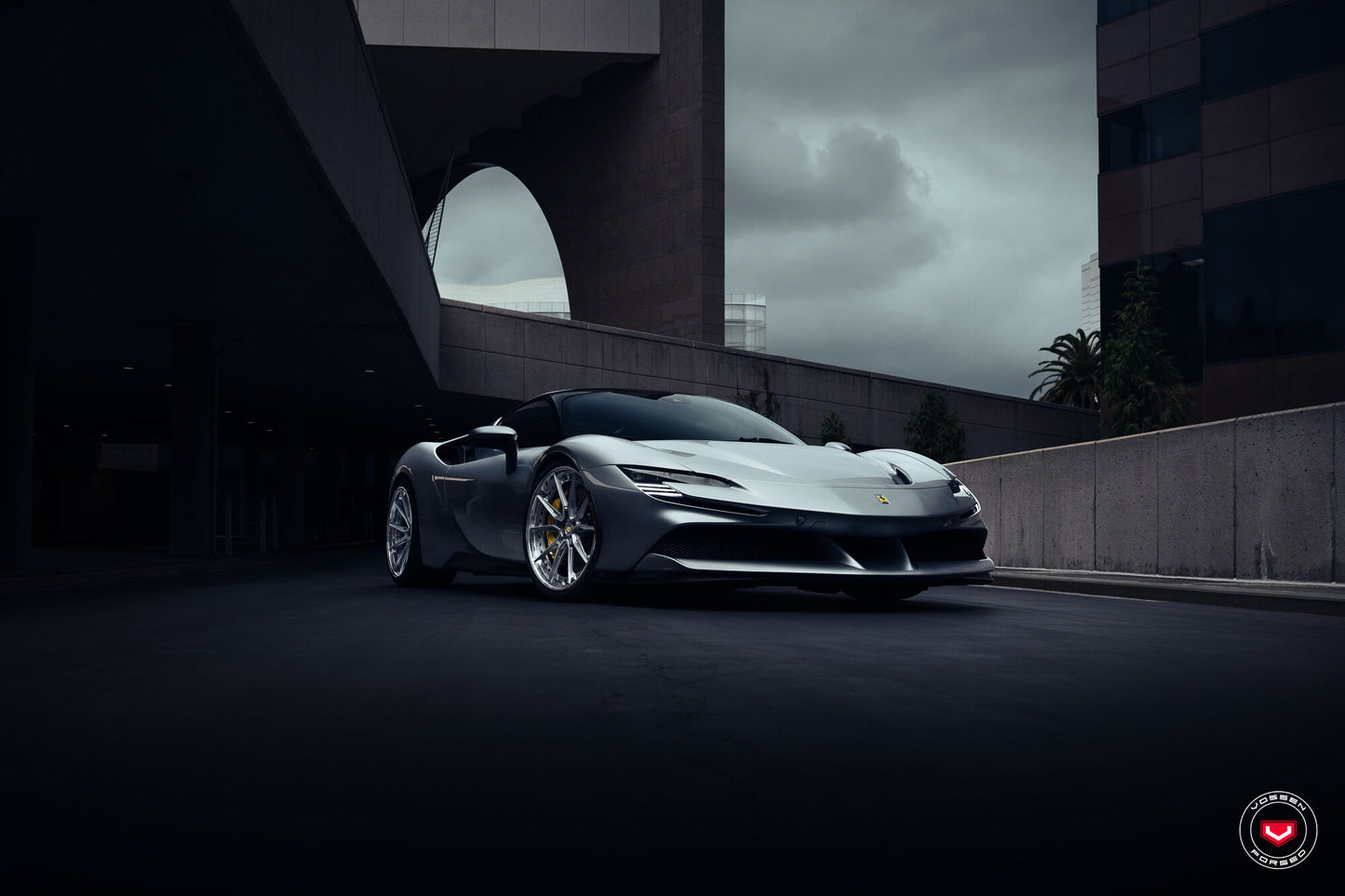 Vossen EVO-2R (3-Piece) Wheel Set for Ferrari SF90 - Gloss Clear