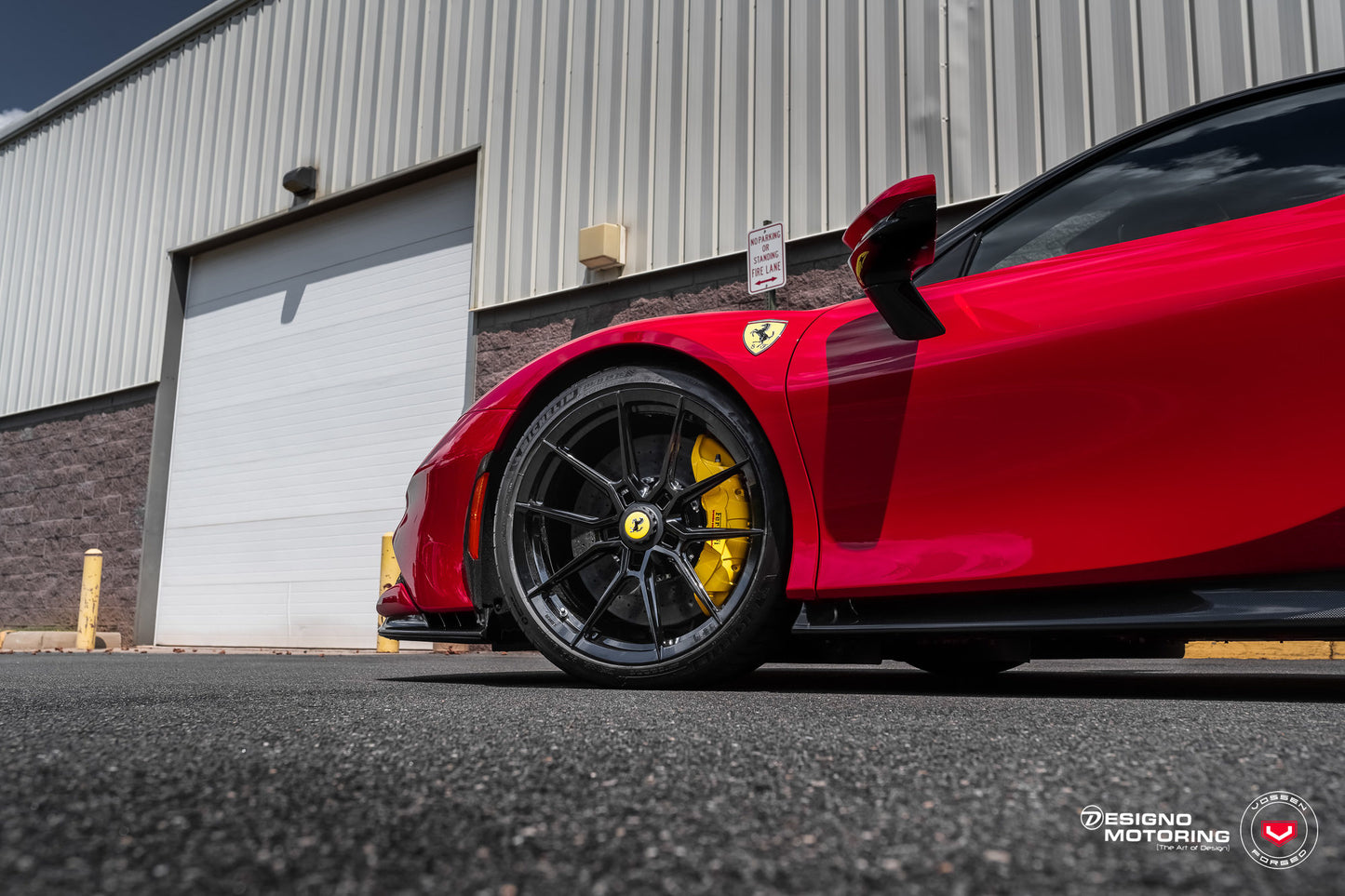 Vossen NF10 Wheel Set for Ferrari SF90 - 20 Inch - Gloss Black