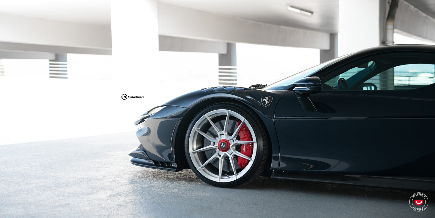 Vossen NF10 Wheel Set for Ferrari SF90 - 21 Inch - Gloss Clear