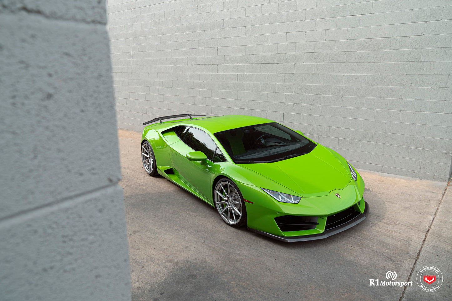 Vossen EVO-2R Wheel Set for Lamborghini Huracan - 20 Inch - Light Smoke