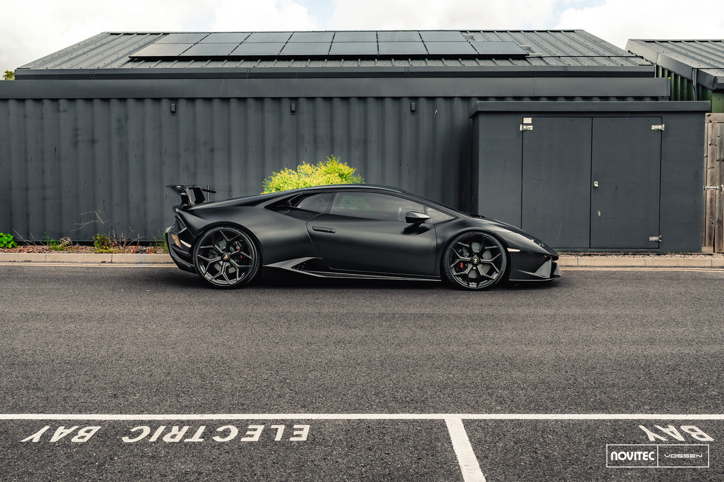 Vossen NL4 Wheel Set for Lamborghini Huracan - 20 Inch - Gloss Black