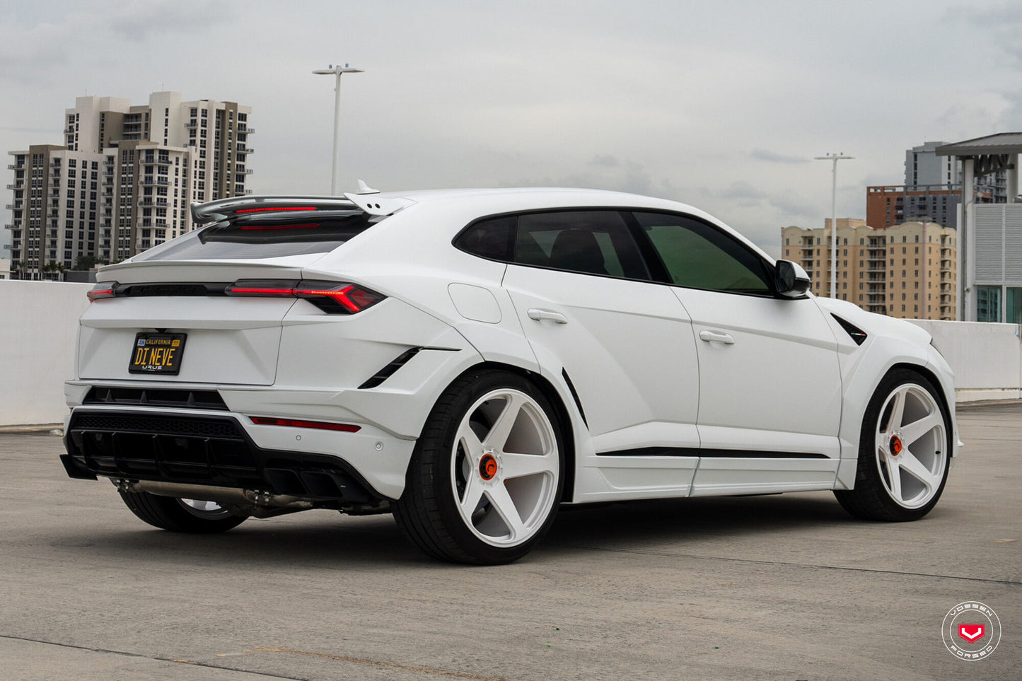 Vossen GEN-01 Wheel Set for Lamborghini Urus - 23 Inch - Miami White
