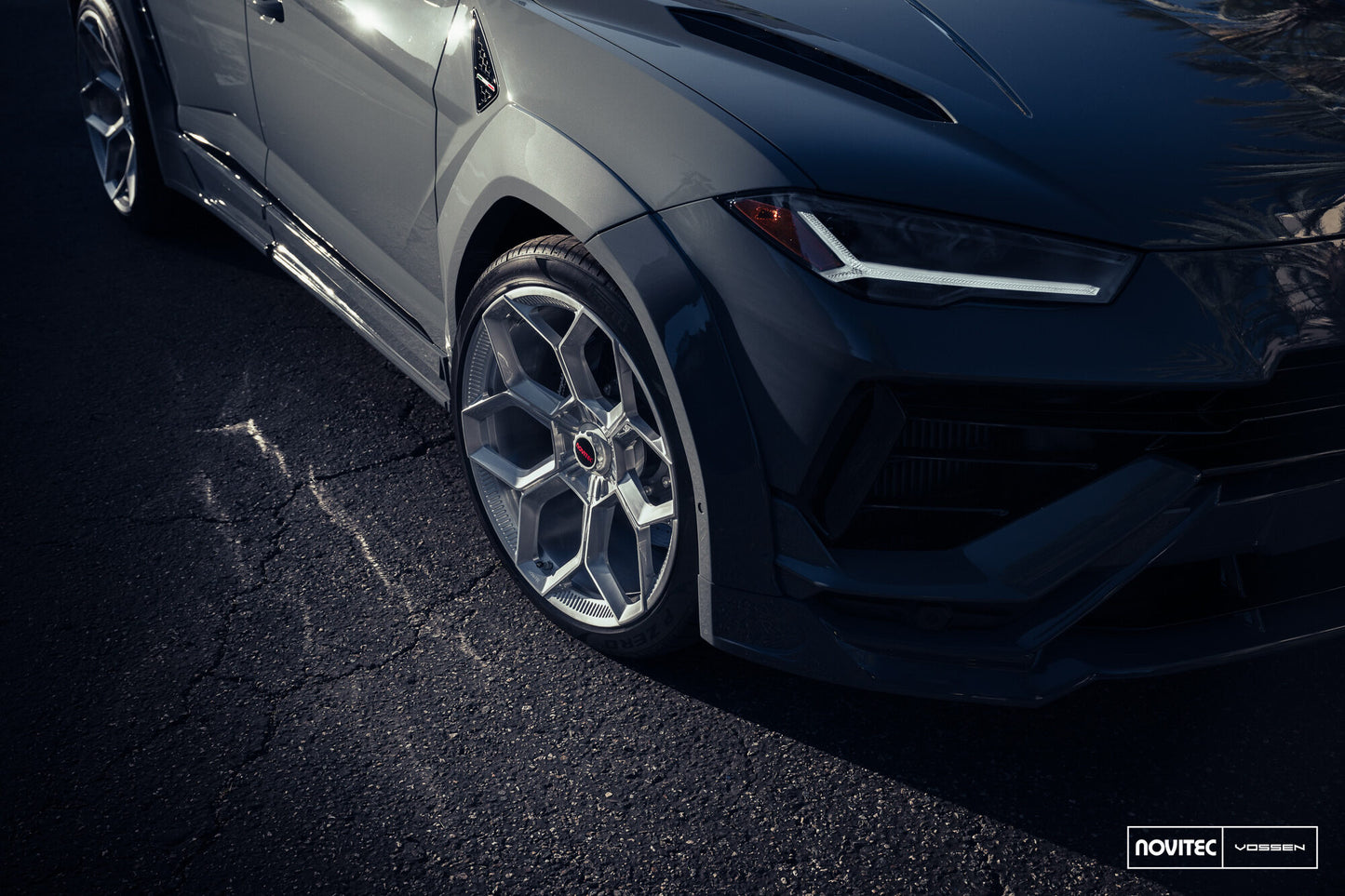 Vossen NL5 Wheel Set for Lamborghini Urus - 23 Inch - Gloss Clear