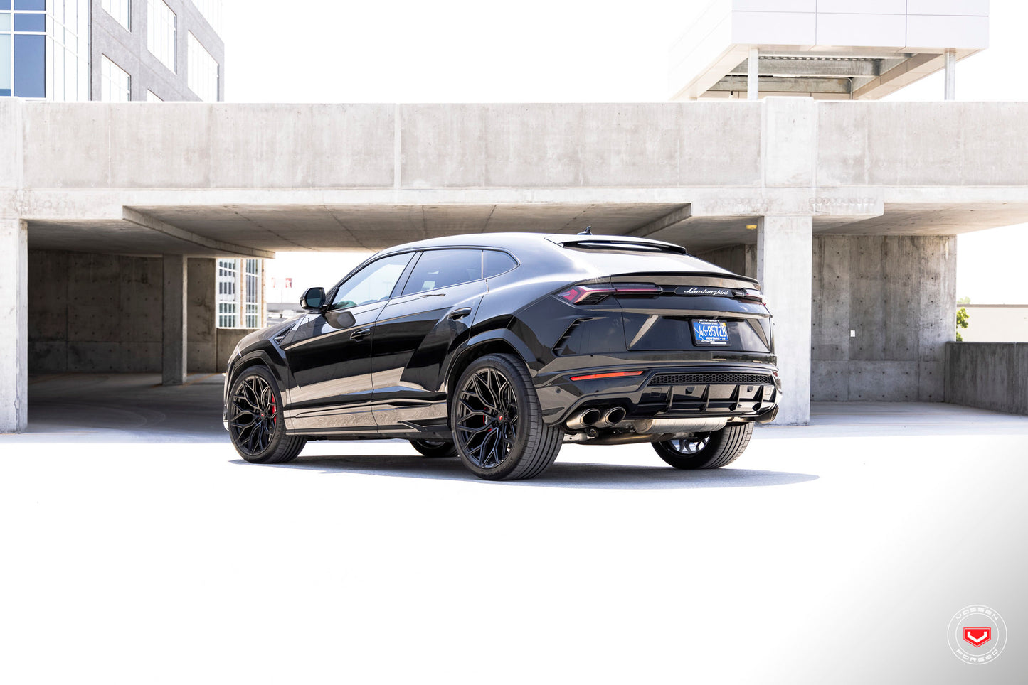 Vossen S17-01 Wheel Set for Lamborghini Urus - 23 Inch - Satin Black