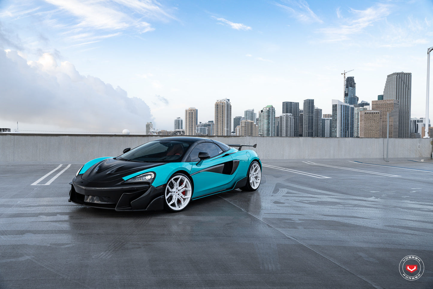 Vossen EVO-3R Wheel Set for McLaren 570S - 20 Inch - Miami White