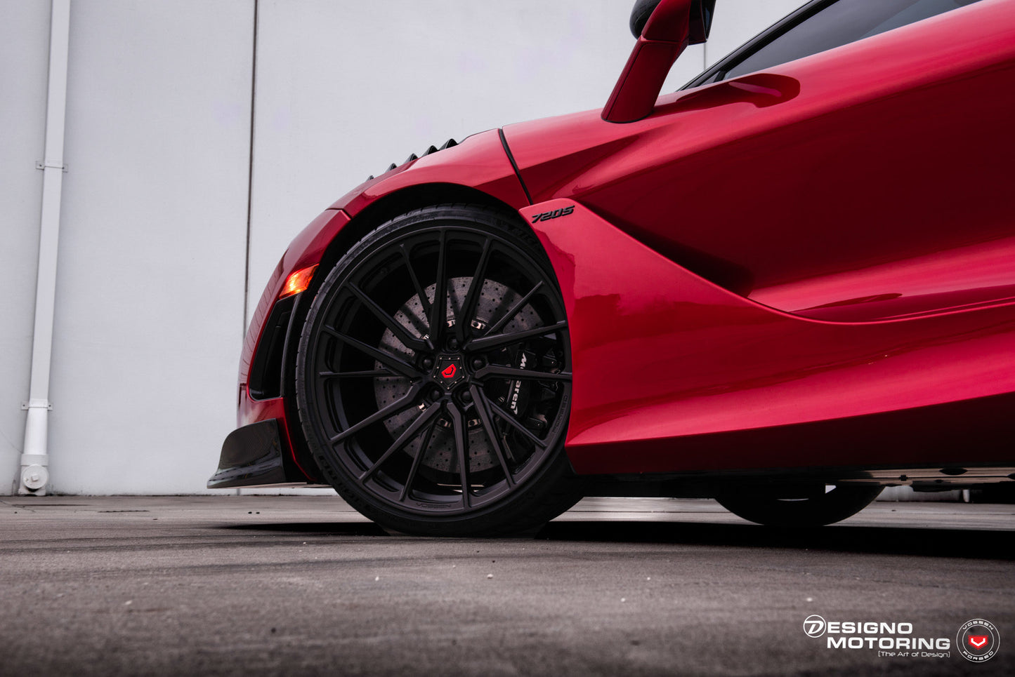 Vossen M-X4T Wheel Set for McLaren 720S - 20 Inch - Satin Black