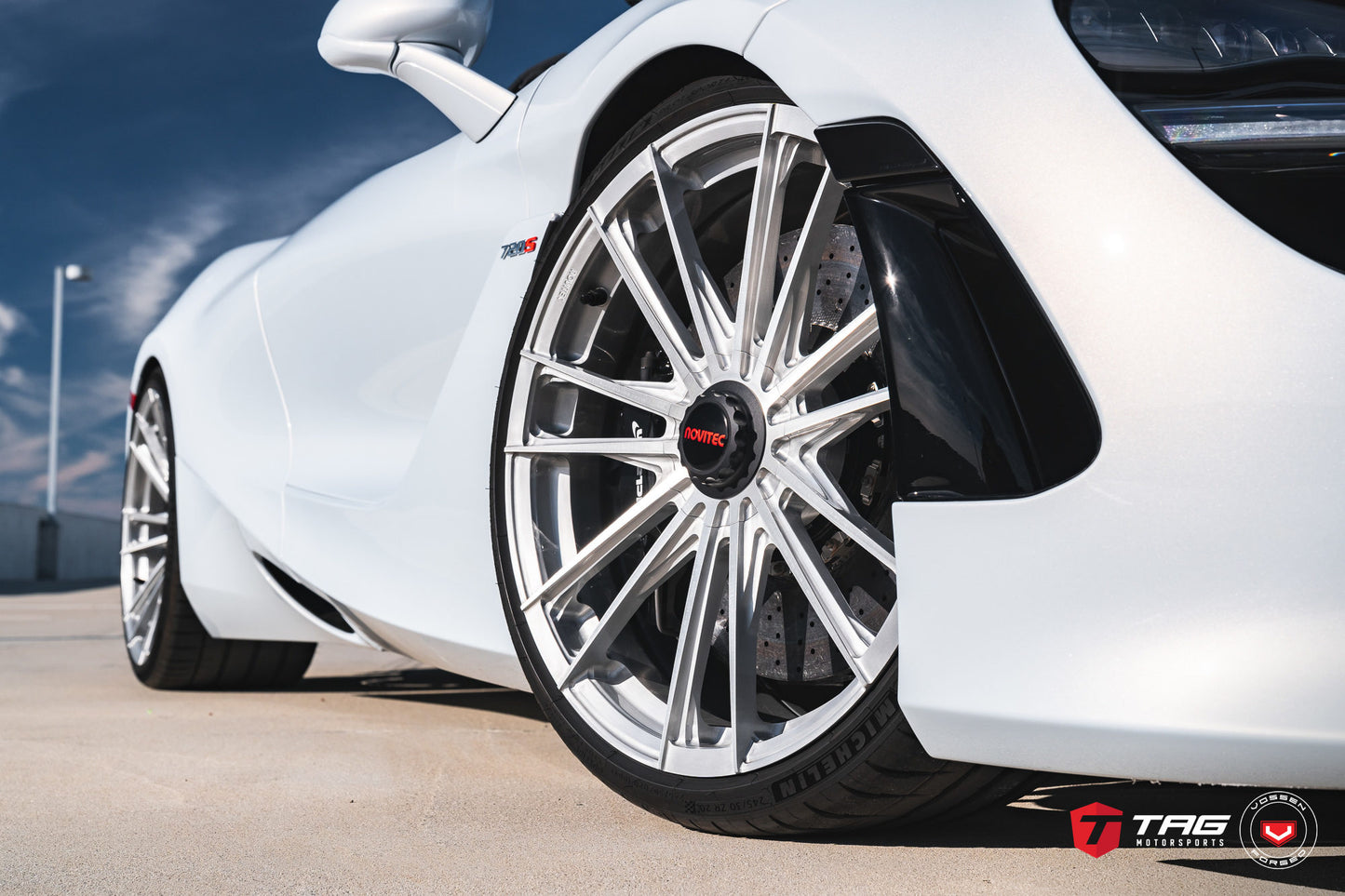 Vossen MC3 Wheel Set for McLaren 720S - Gloss Clear
