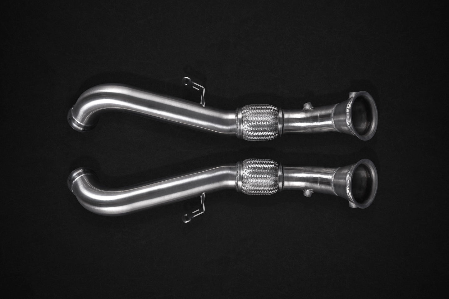 Capristo Mclaren (M838T/E) - Cat Spare Downpipes + Heat Protection