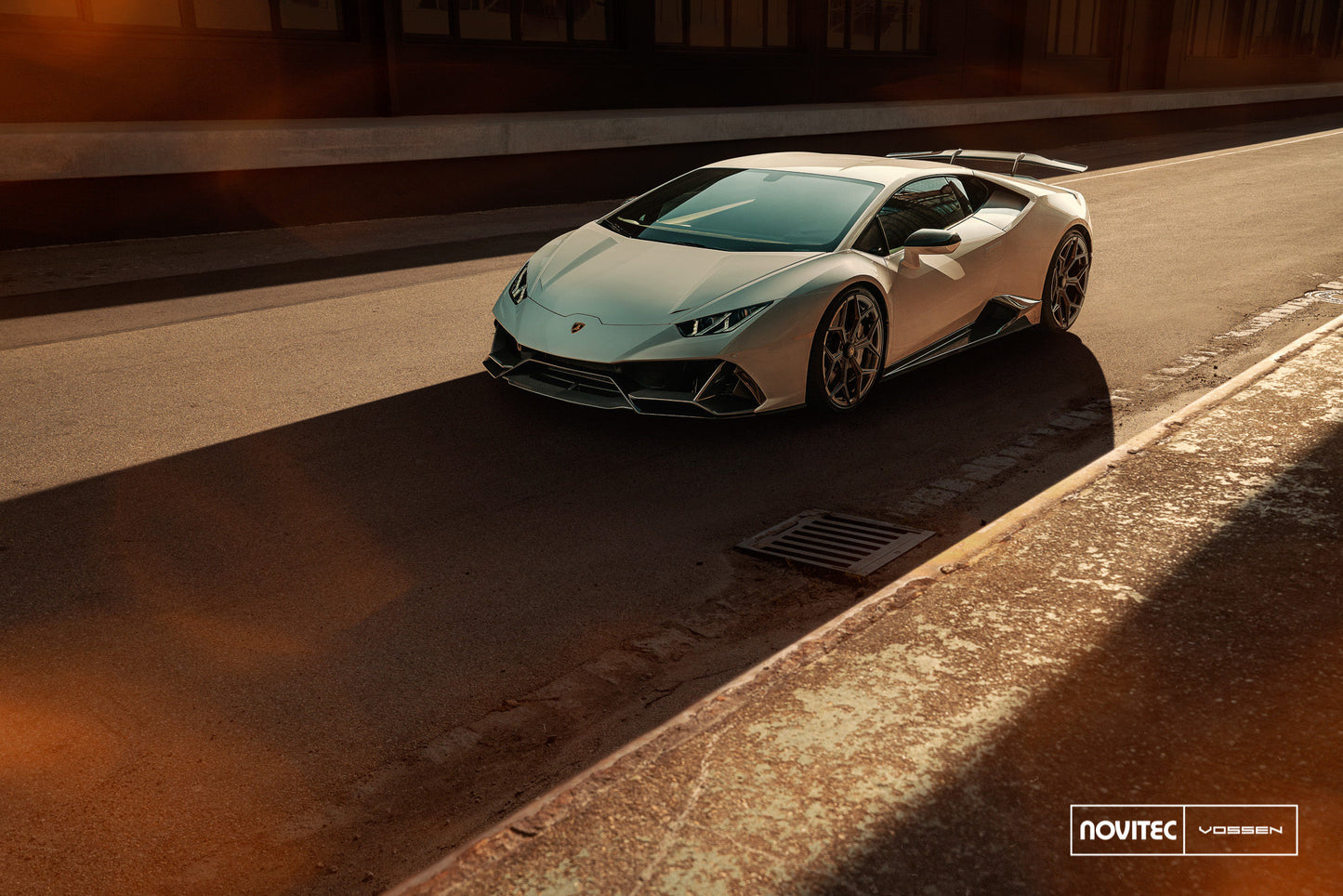Vossen NL4 Wheel Set for Lamborghini Huracan - 20 Inch - Dark Smoke